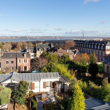 Là-Haut - 3 Panorama of the Estuary - City Center Honfleur Exterior foto